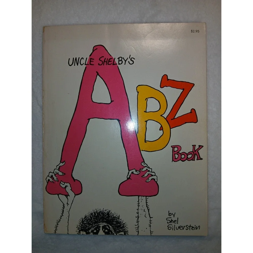 Shel Silverstein Uncle Shelby's ABZ BOOK  1961 Paperback Nice!‎